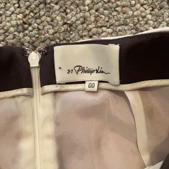 3.1 Phillip Lim 00 textured grid mini skirt - Picture 2 of 3